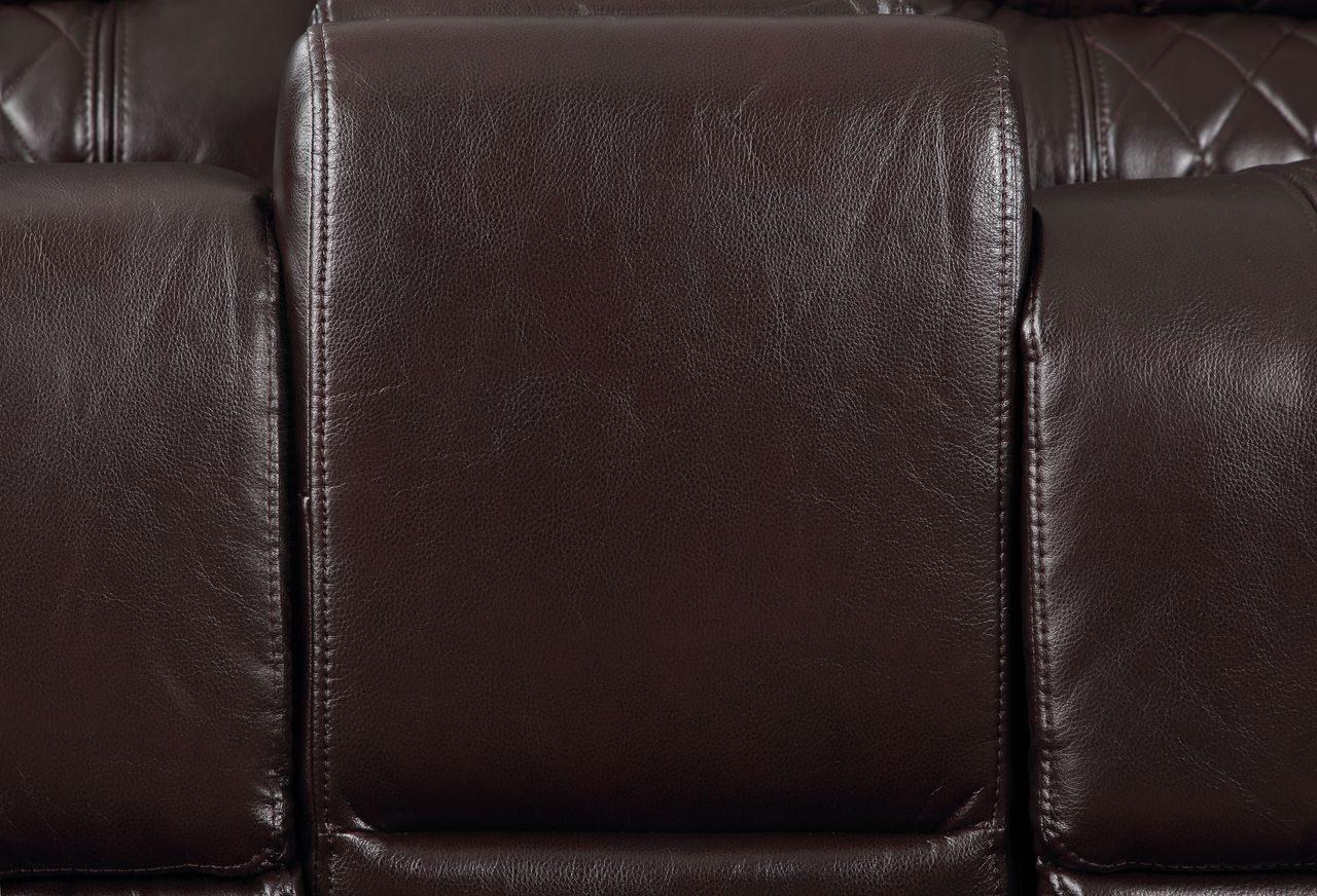 

        
Galaxy Home Furniture TENNESSEE-BR Recliner Sofa Espresso Eco Leather 698781046920

