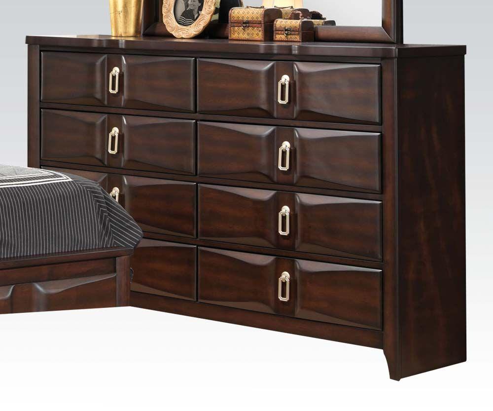 

        
Acme Furniture Lancaster Panel Bedroom Set Espresso/Brown Polyurethane 00840412245671
