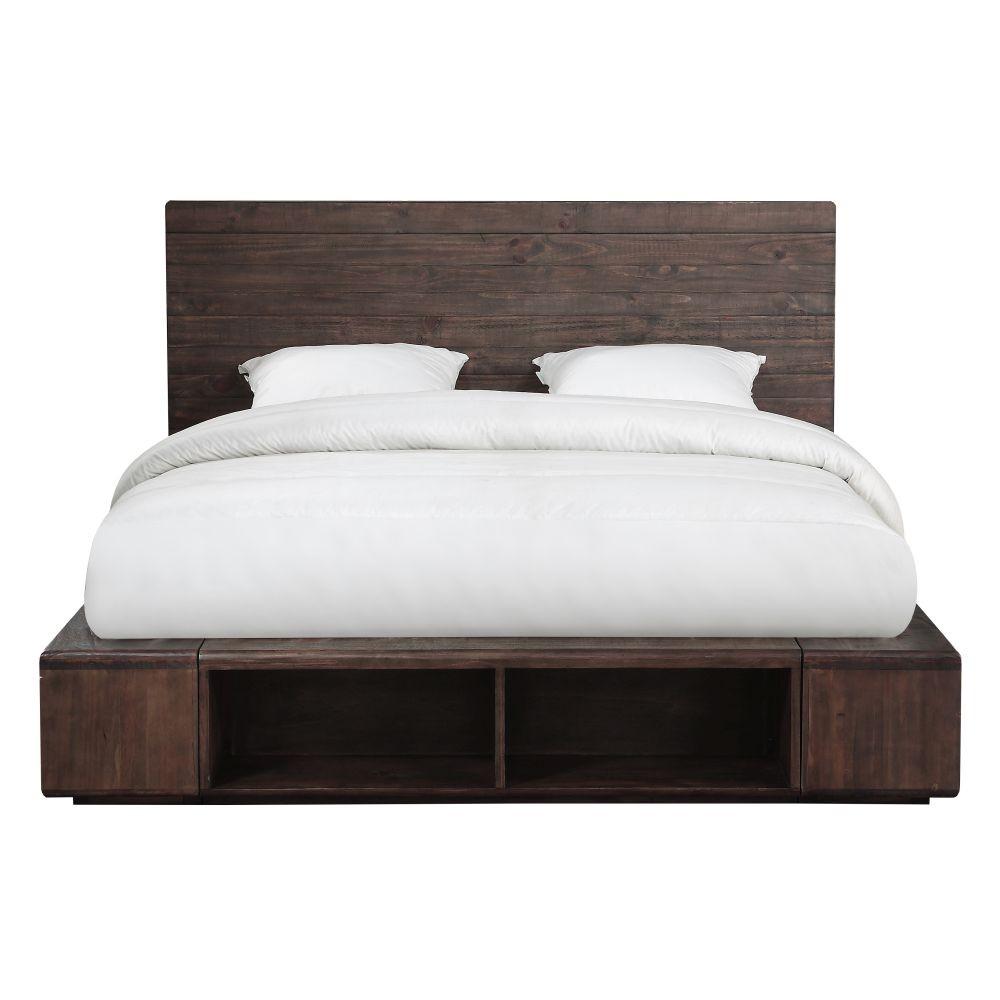 

    
Modus Furniture MCKINNEY Platform Bed Espresso AKK1F6
