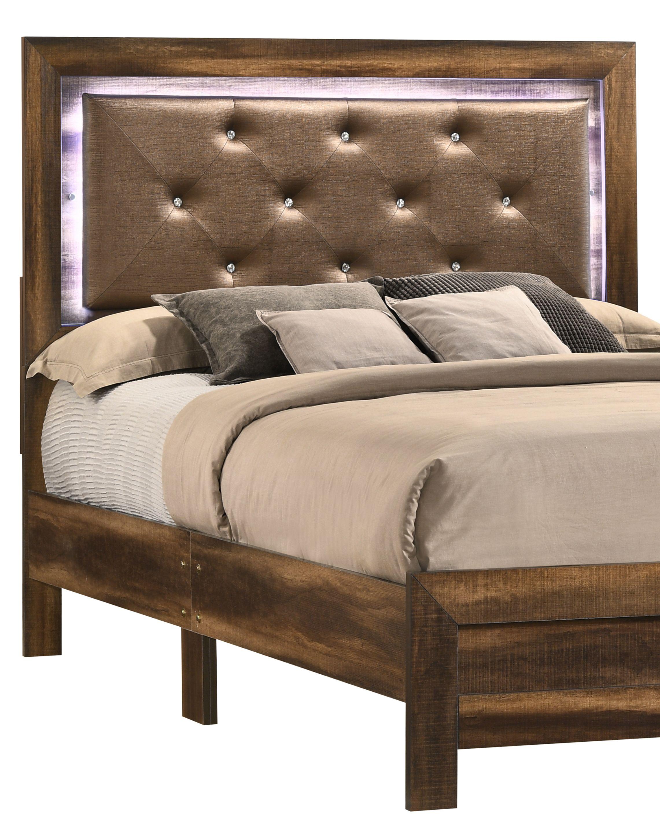 

    
Cosmos Furniture YasmineBrown Platform Bed Espresso YasmineBrown-EK-Bed
