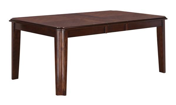 

    
Espresso Finish Wood Dining Table Transitional Cosmos Furniture Pam
