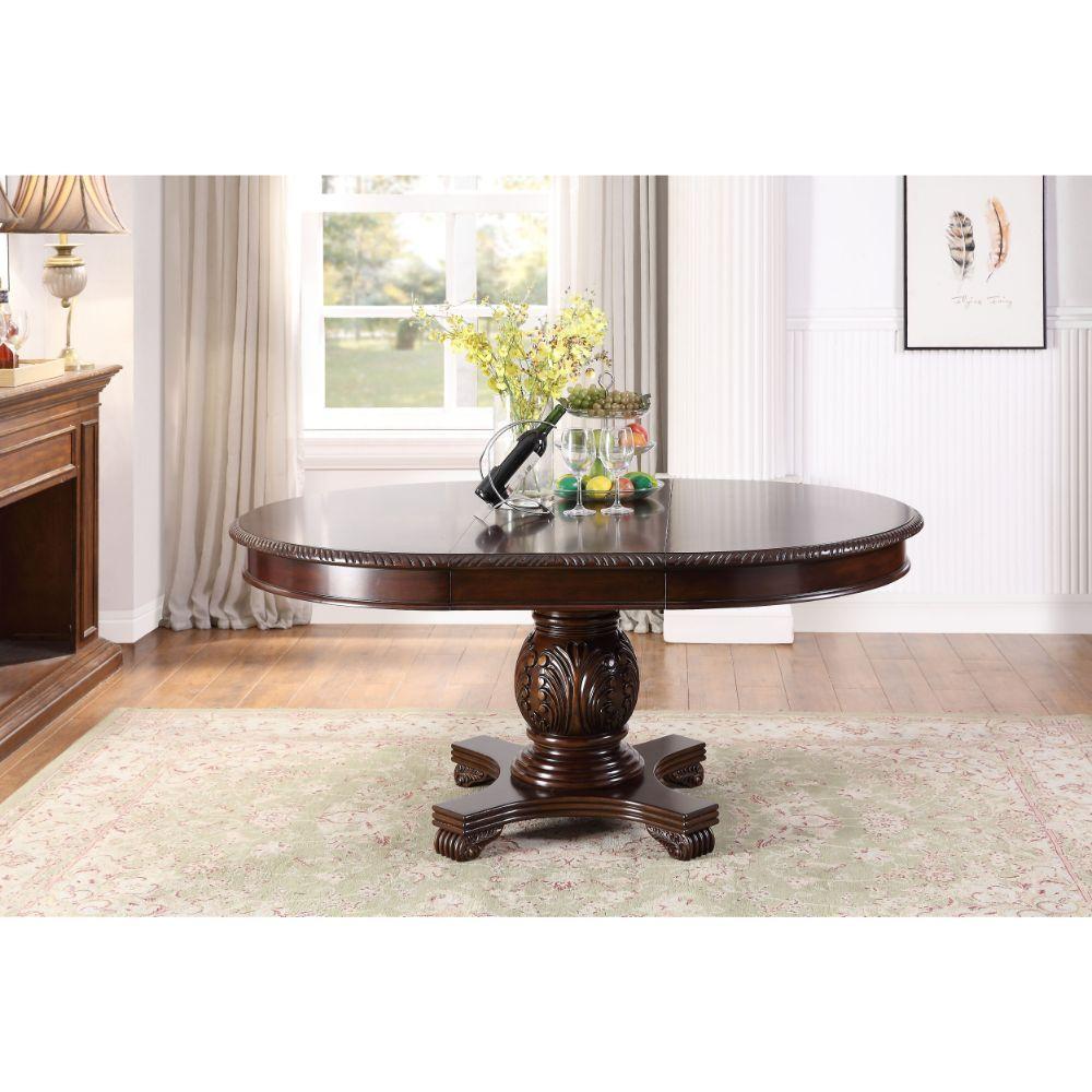 

                    
Buy Espresso Round Dining Table Chateau De Ville 64175 Acme Traditional Classic

