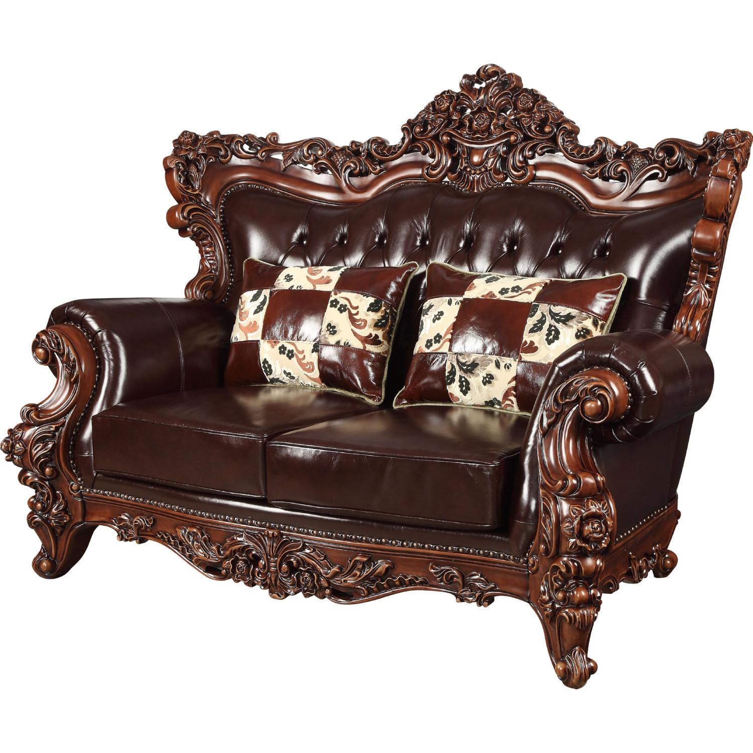 

    
Acme Furniture Forsythia 53070 Sofa Set Dark Walnut/Espresso 53070-Set-2-Forsythia
