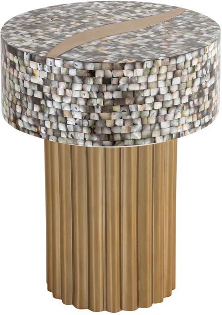 

    
Et 1207-16 End Table Finished With Mother Of Pearl Top Galaxy Home Modern
