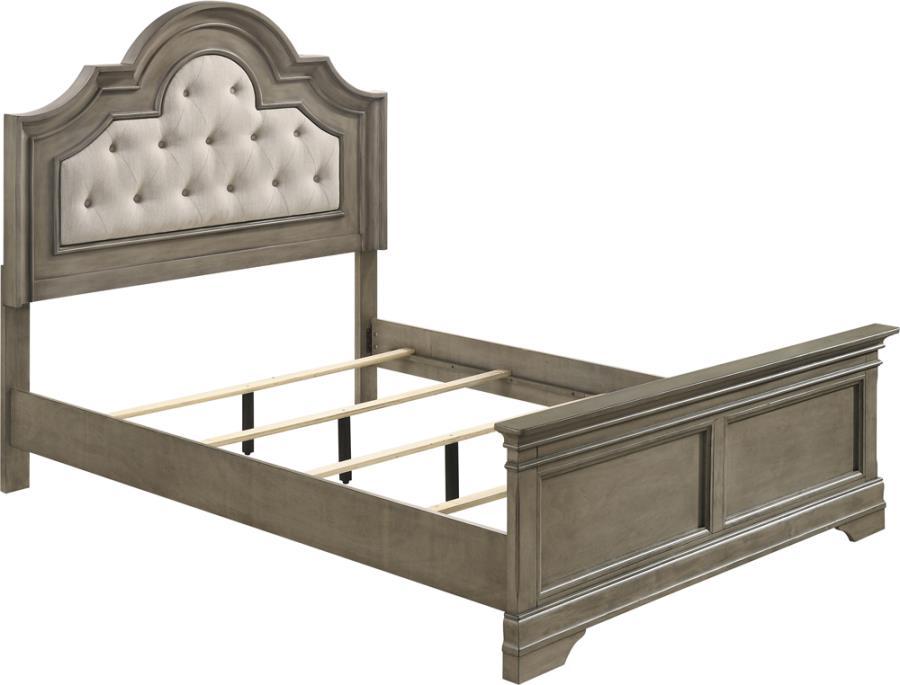

    
European Traditional Wheat Solid Wood King Bed Coaster 222891KE Manchester
