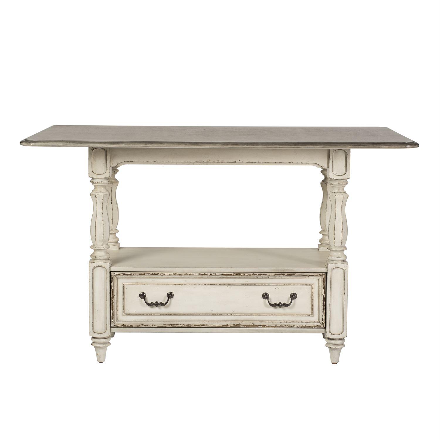 

    
Liberty Furniture Magnolia Manor  (244-DR) Gathering Table Gathering Table White 244-GT3660
