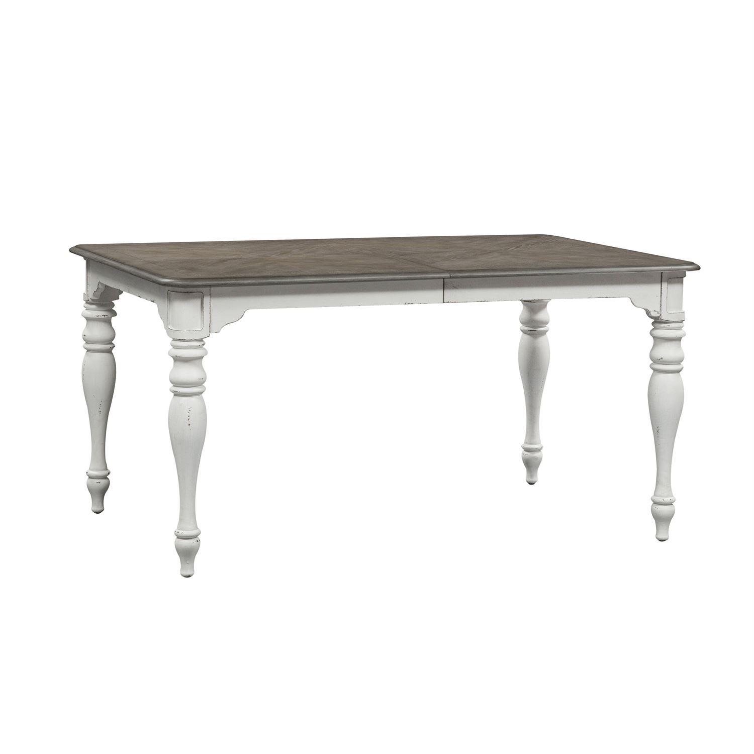 

    
244-T4072 Antique White Wood Dining Table Magnolia Manor 244-T4072 Liberty Furniture
