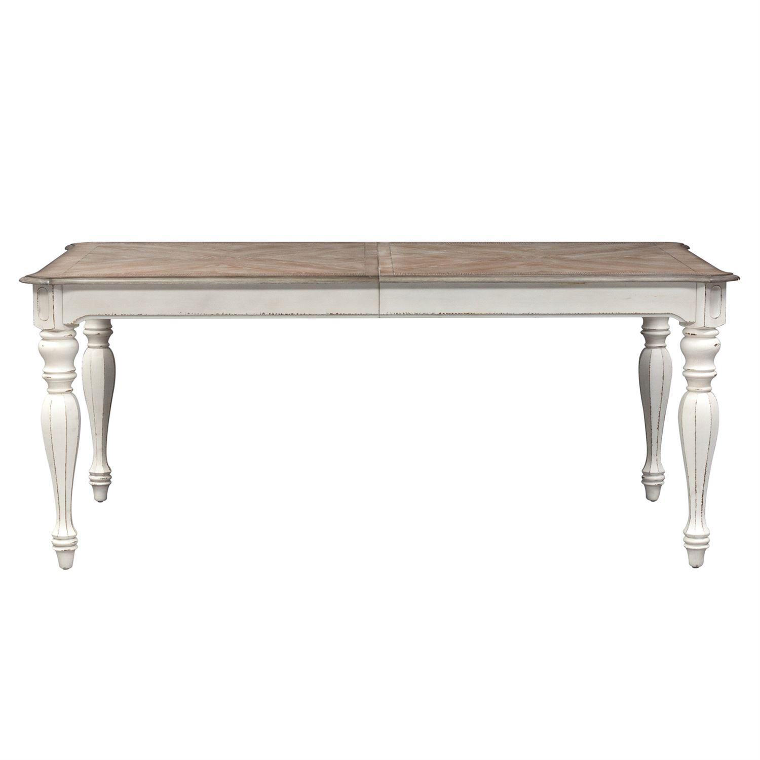 

    
Liberty Furniture Magnolia Manor  (244-DR) Dining Table Dining Table White 244-T4490
