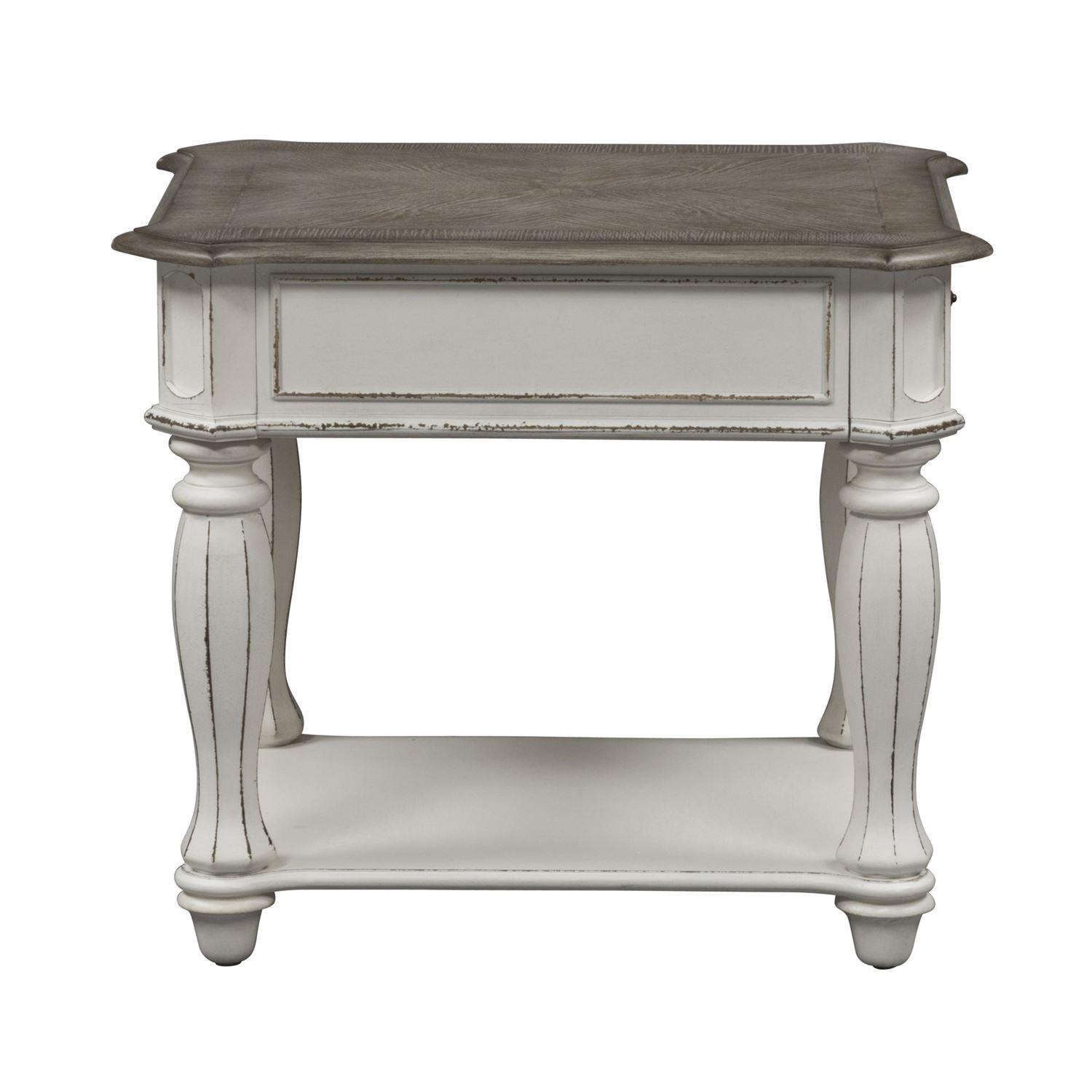 

                    
Liberty Furniture Magnolia Manor  (244-OT) End Table End Table White  Purchase 
