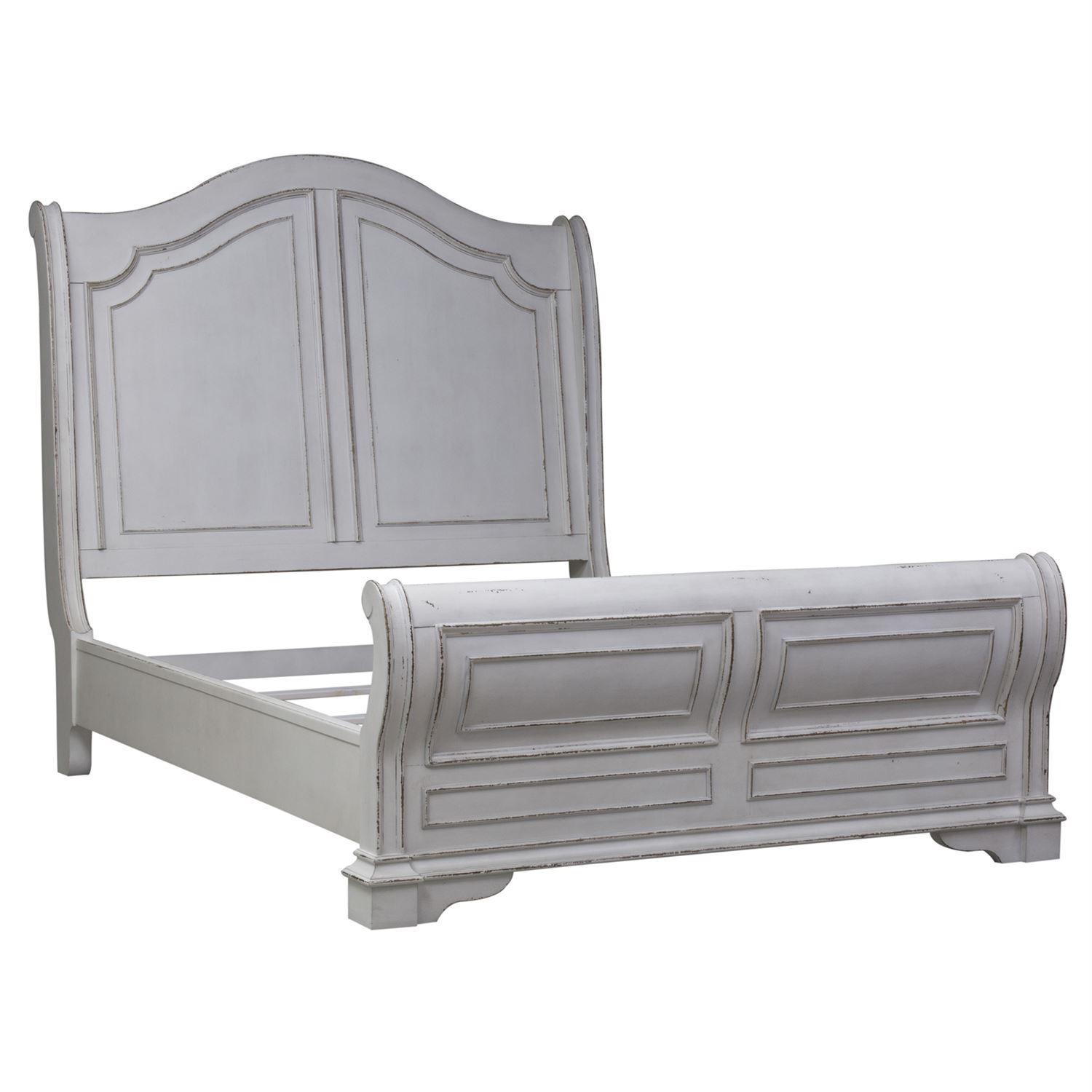 

    
Liberty Furniture Magnolia Manor  (244-BR) Sleigh Bed Sleigh Bed White 244-BR-QSL
