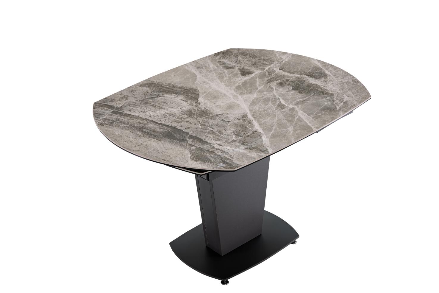 

    
Extendable Grey Marble Ceramic 5mm Table ESF 2417 Made in Italy Contemporary
