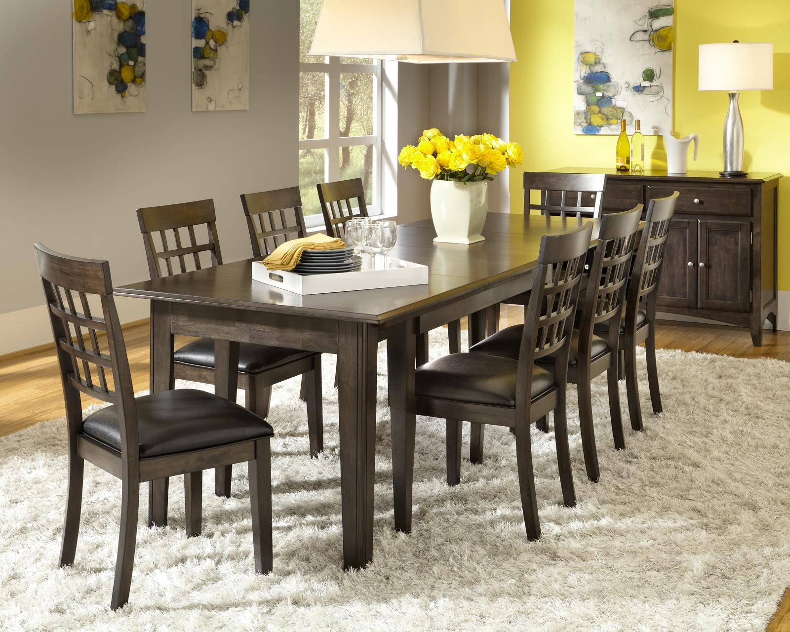 

        
A America Bristol Point WG Dining Table Set Brown/Gray PU 00767630067673
