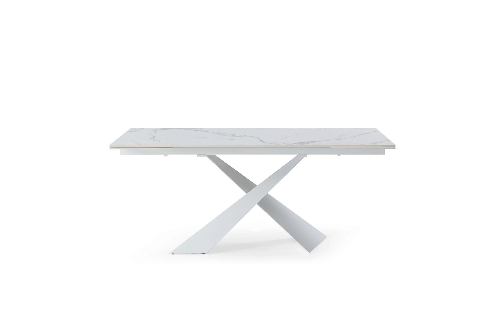 

                    
ESF 9113DT Dining Table White/Gray  Purchase 
