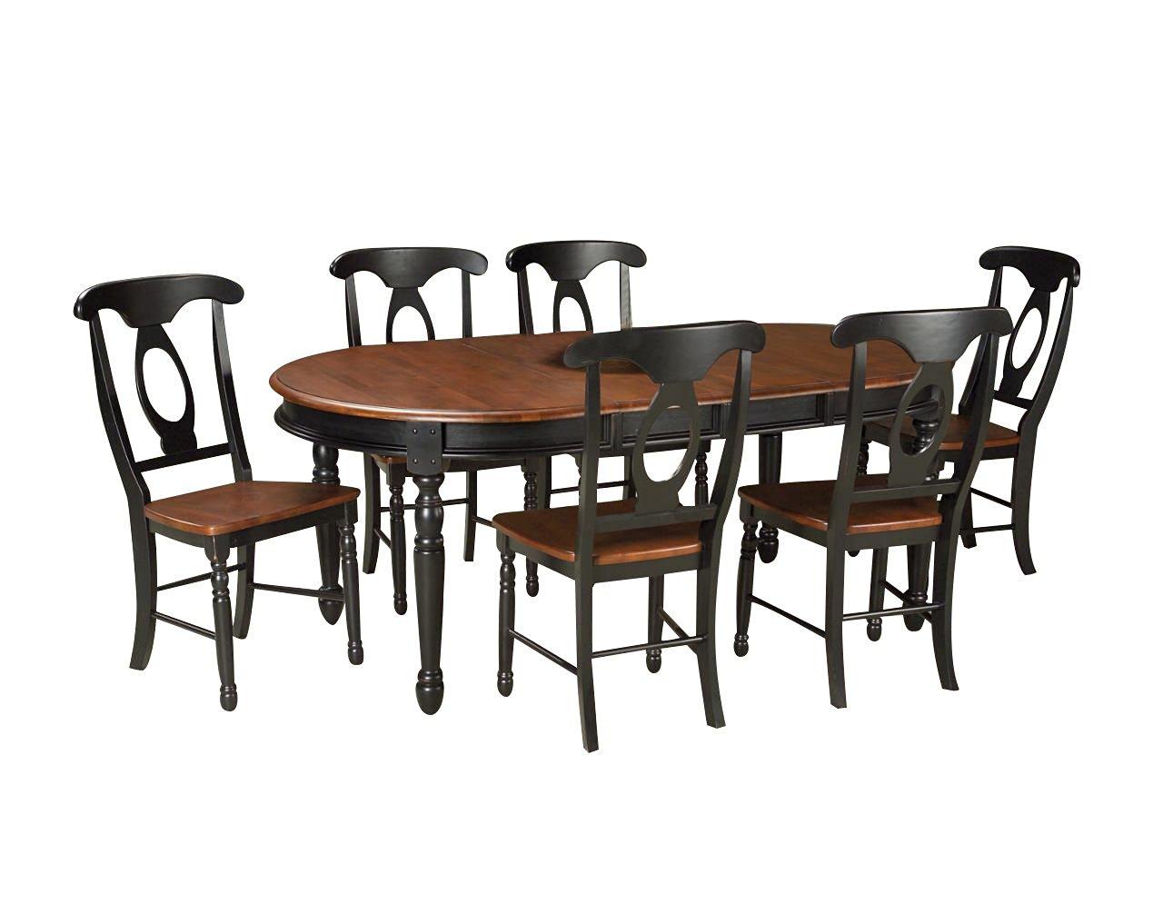 

    
A America British Isles OB Dining Table Set Black/Brown BRIOB6310-Set-7
