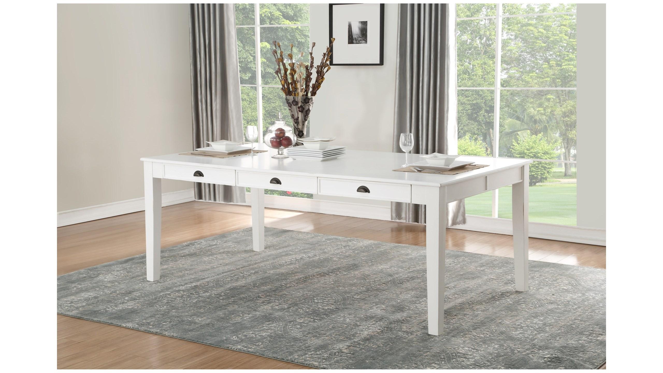 

                    
Acme Furniture Renske Dining Table Antique White  Purchase 
