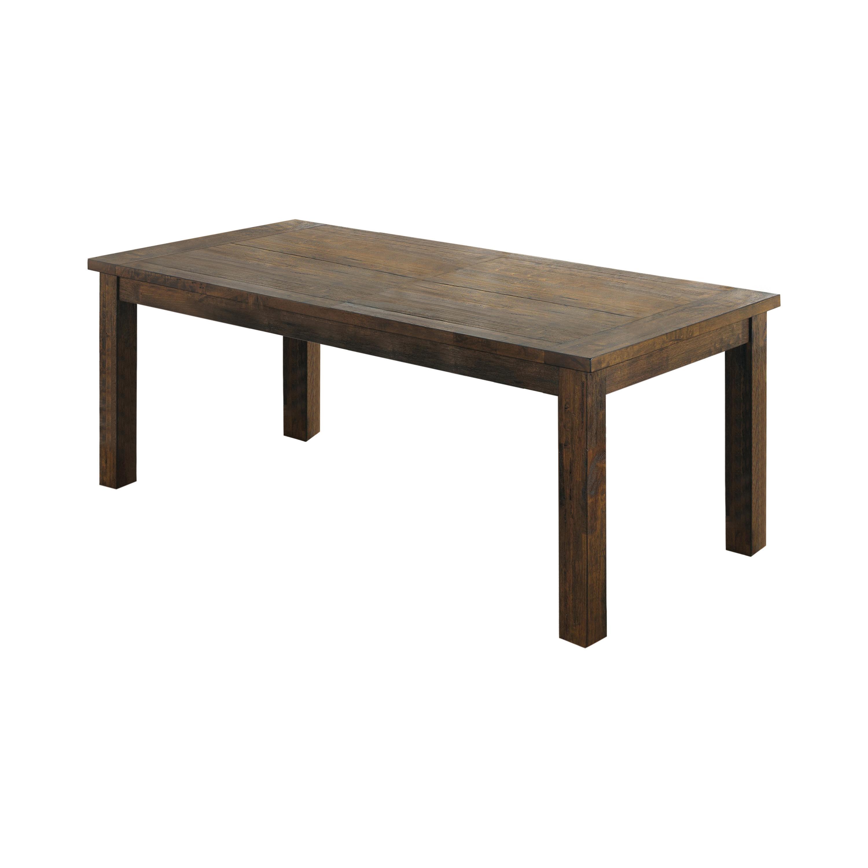 Farmhouse Dining Table 107041 Coleman 107041 in Golden Brown 