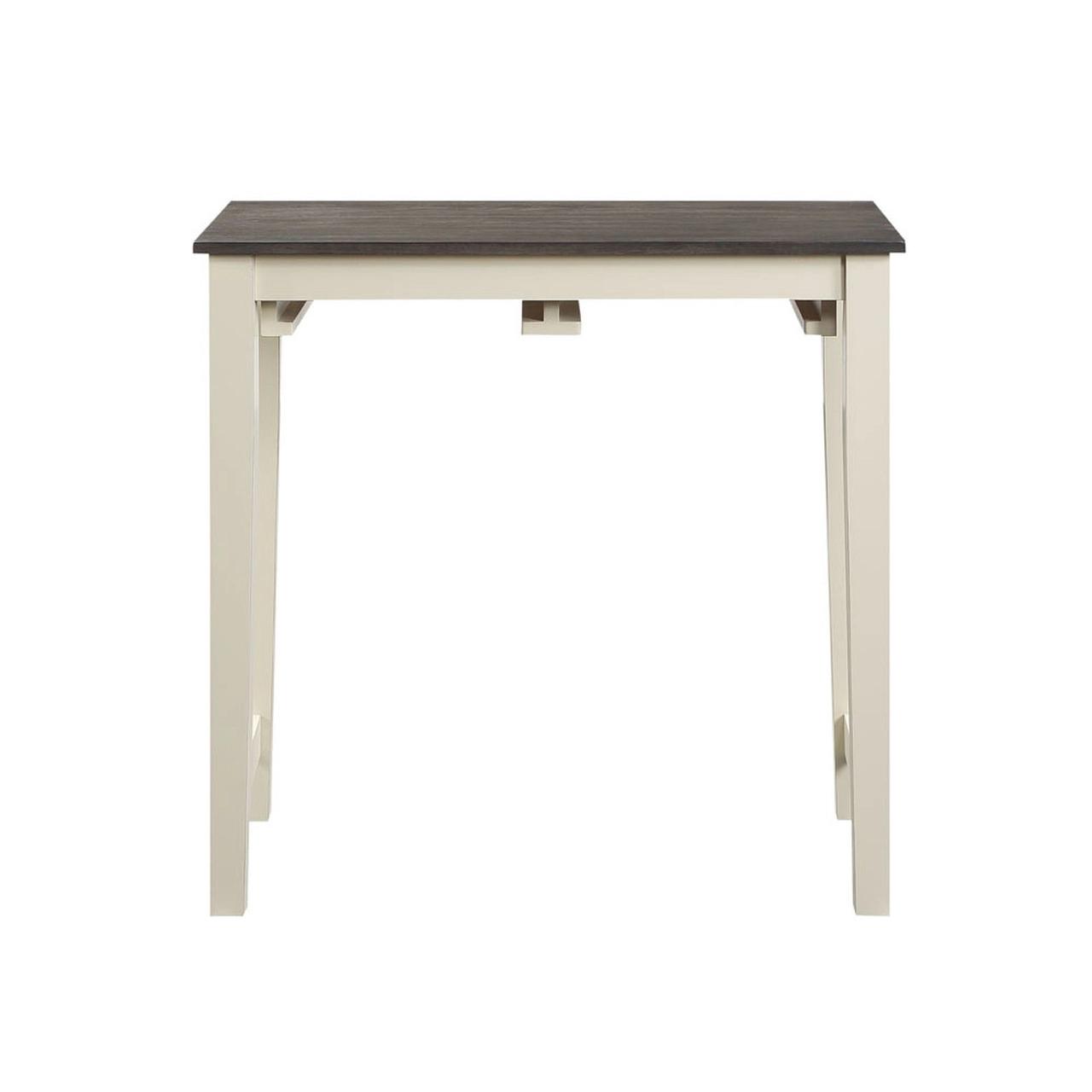 

    
Acme Furniture Yobanna Counter Dining Set Antique White/Gray 73860
