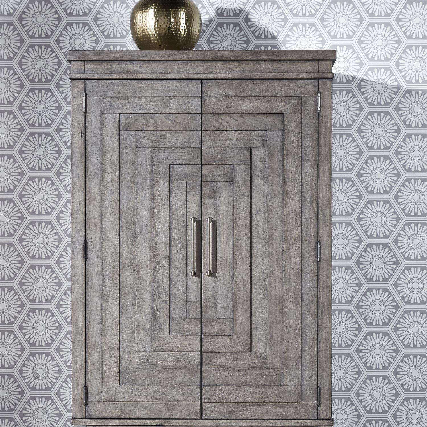 

    
Dusty Charcoal Finish Armoire Modern Farmhouse 406-BR-ARM Liberty Furniture
