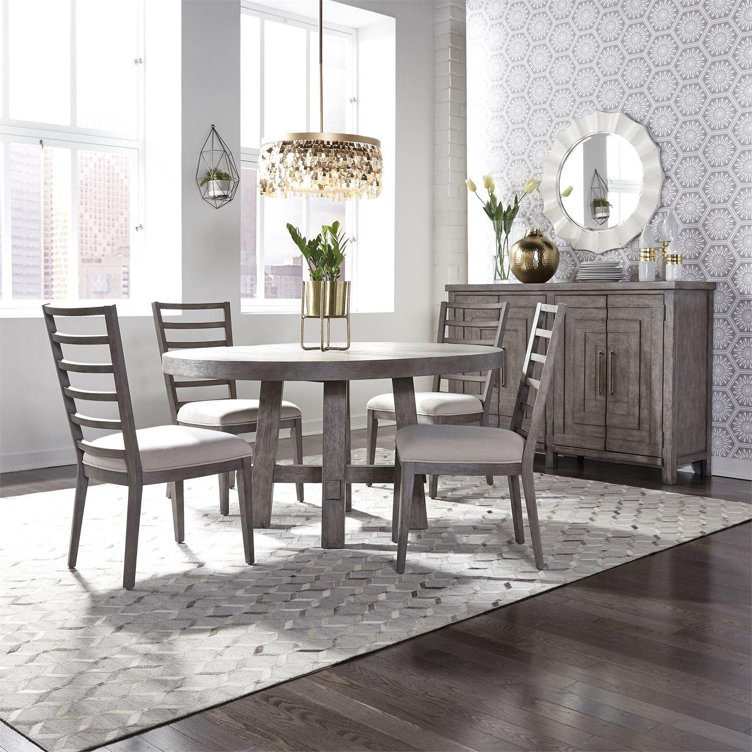 

    
Dusty Charcoal Dining Set 5 Pcs Modern Farmhouse 406-DR-5ROS Liberty Furniture
