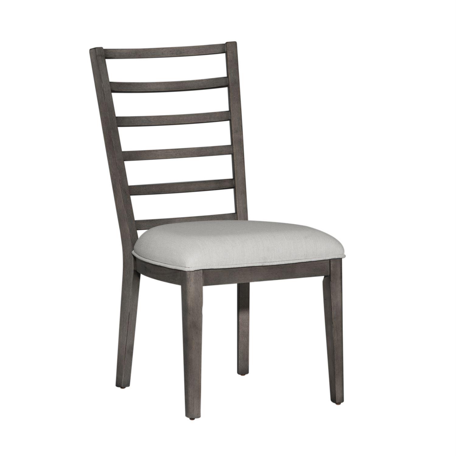Farmhouse Dining Side Chair Modern Farmhouse  (406-DR) Dining Side Chair 406-C2001S in Gray 