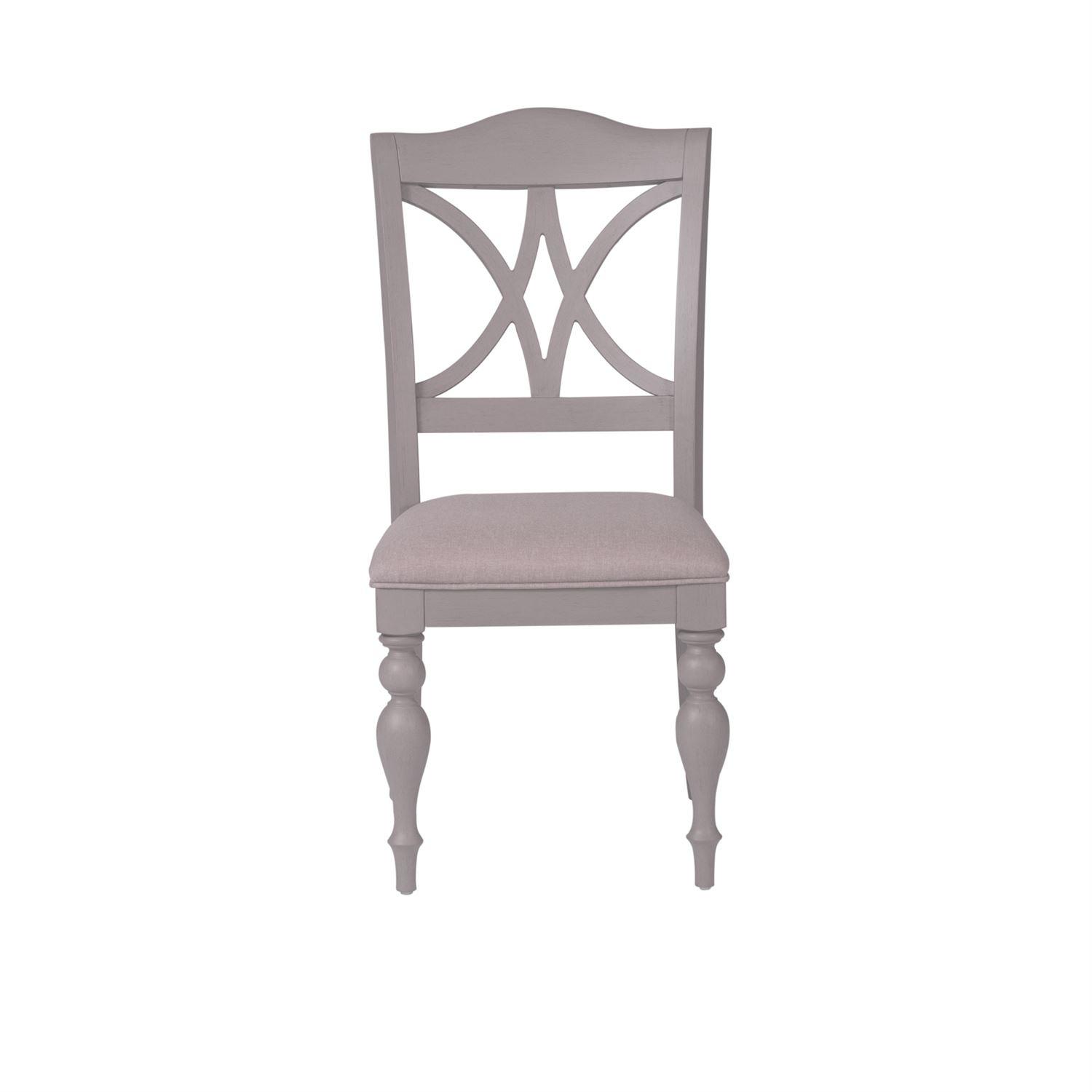 

    
Liberty Furniture Summer House  (407-CD) Dining Side Chair Dining Side Chair Gray 407-C9001S
