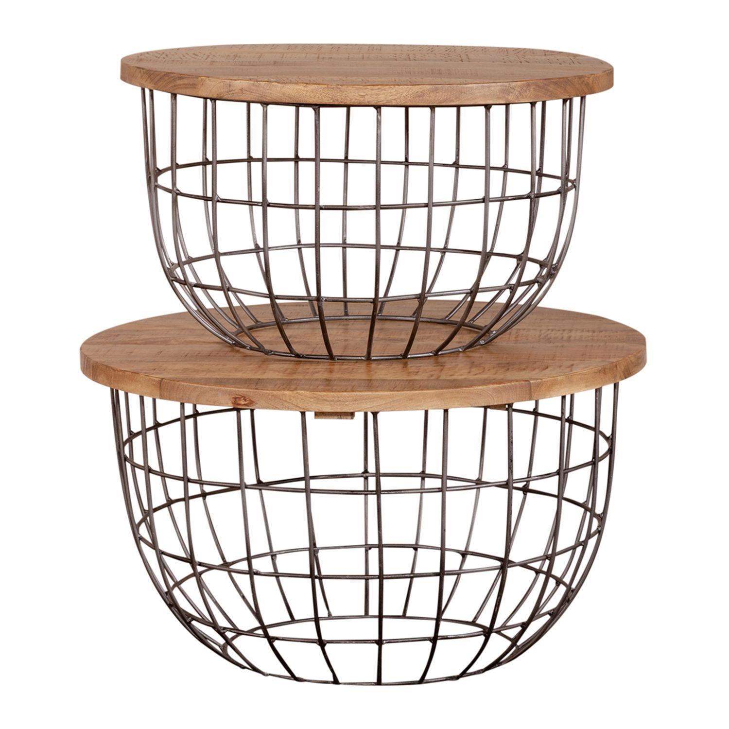 

    
Farmhouse Nesting Caged Accent Tables 2Pcs Akins Liberty Furniture
