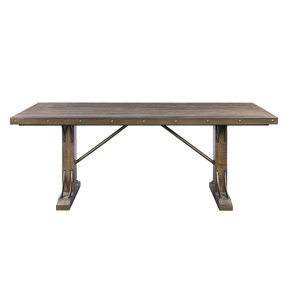 

    
Acme Furniture Raphaela Dining Table Set Oak DN00980-5pcs
