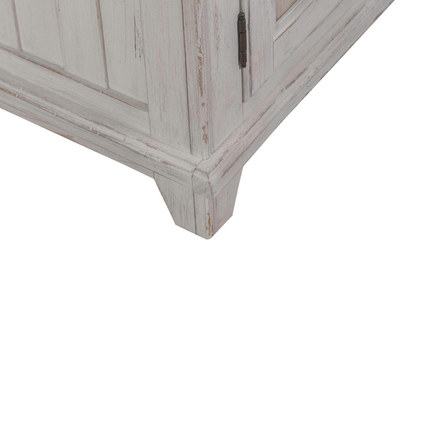 

    
Liberty Furniture River Place Cabinet White 237-AC1000
