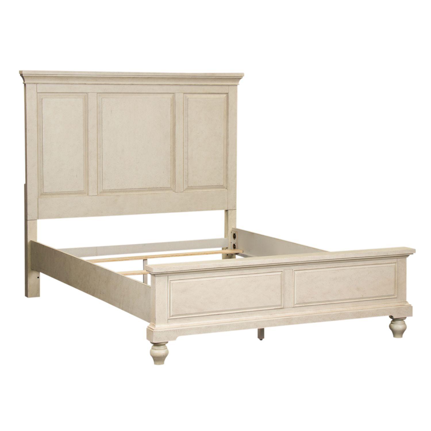 

    
Farmhouse White Queen Panel Bed 4 w/Chest High Country 697-BR Liberty Furniture
