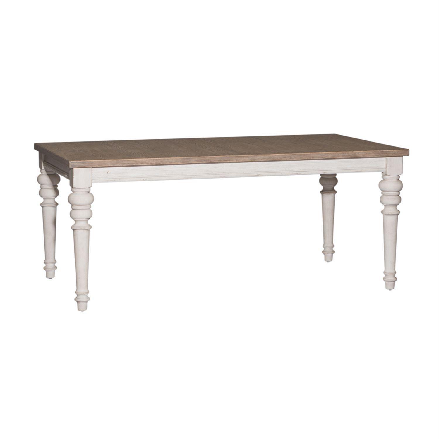 

    
Liberty Furniture Heartland  (824-DR) Dining Table Dining Table White 824-T4072
