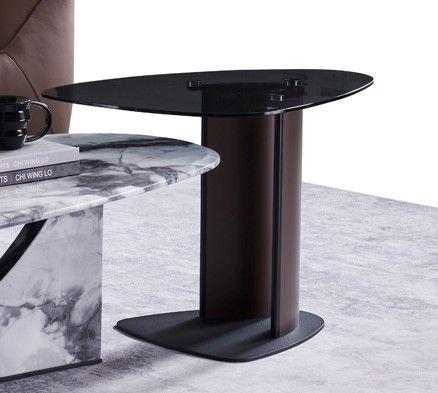 

    
Faux Marble & Wood Coffee Table Set 2Pcs American Eagle CT-J983 / ET-J983 Modern
