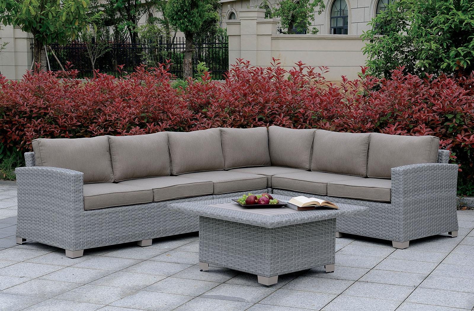

    
Furniture of America BUSHNELL CM-OS1840GY-SQ Outdoor Coffee Table Gray CM-OS1840GY-SQ
