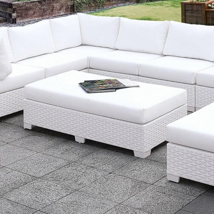 

                    
Furniture of America CM-OS2128WH-SET1 Somani Outdoor Sectional Set White Wicker Purchase 
