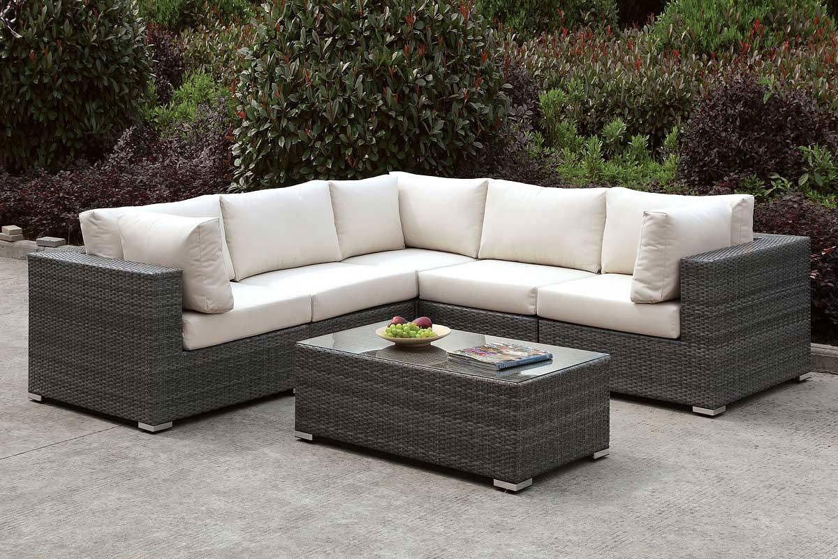 Furniture of America SOMANI CM-OS2128-SET13 Sectional Sofa Set