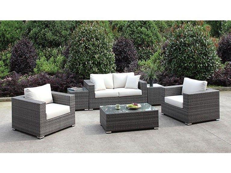 

    
Ivory & Gray Outdoor Sectional Set 6 SOMANI CM-OS2128-SET22 Furniture of America
