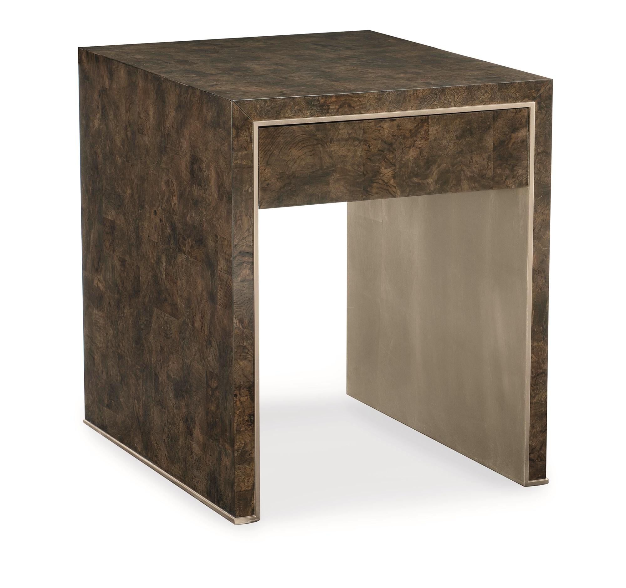 

    
Galway Burl & Golden Blonde Leaf End Table BESIDE IT by Caracole
