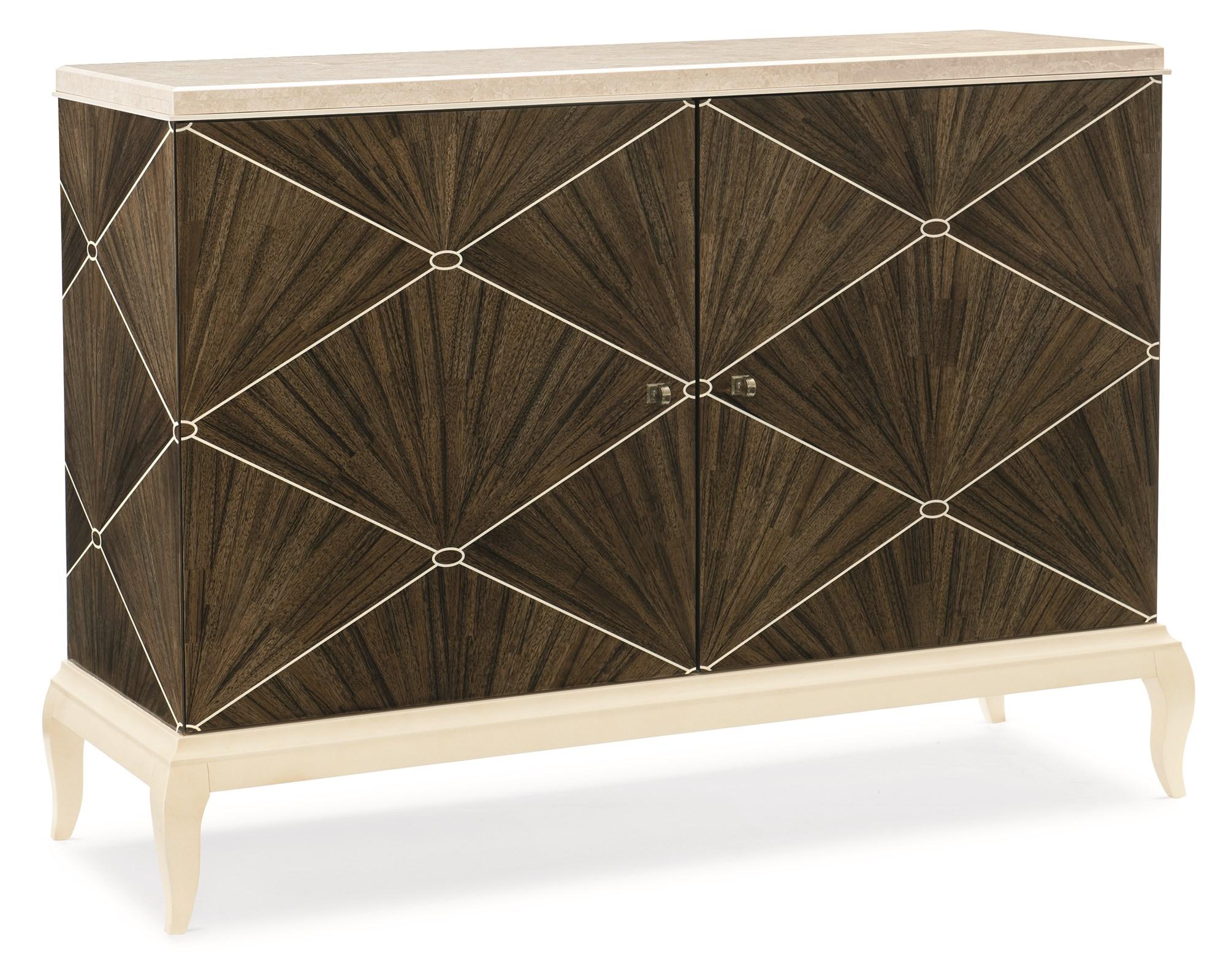 

    
Galway & Ivory Finish W/ Adjustable Shelves Cabinet I'M A FAN by Caracole
