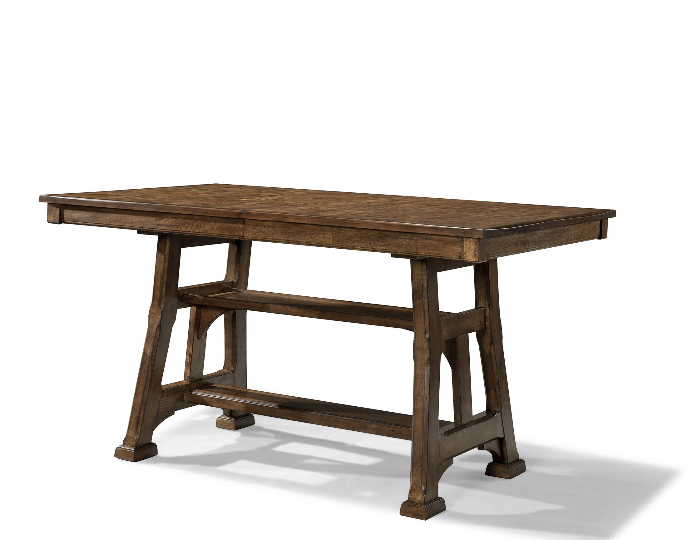 

    
Gathering Trestle Table Set 8 Pcs Solid Mango Wood OZAMA670 A-America OZARK
