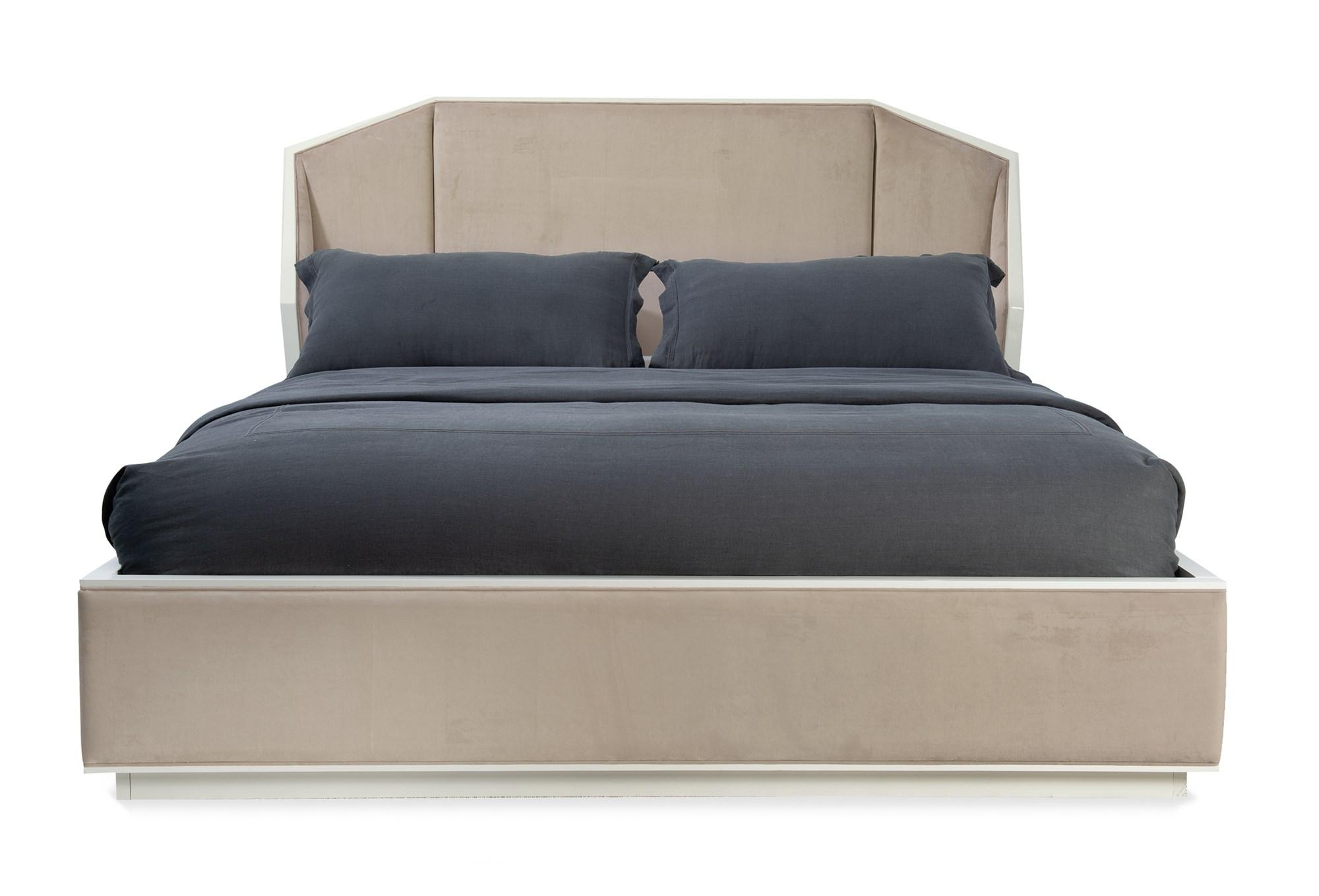 

    
Caracole EXPRESSIONS UPH BED / EXPOSITION END TABLE Platform Bedroom Set Mocha M123-420-102-Set-3
