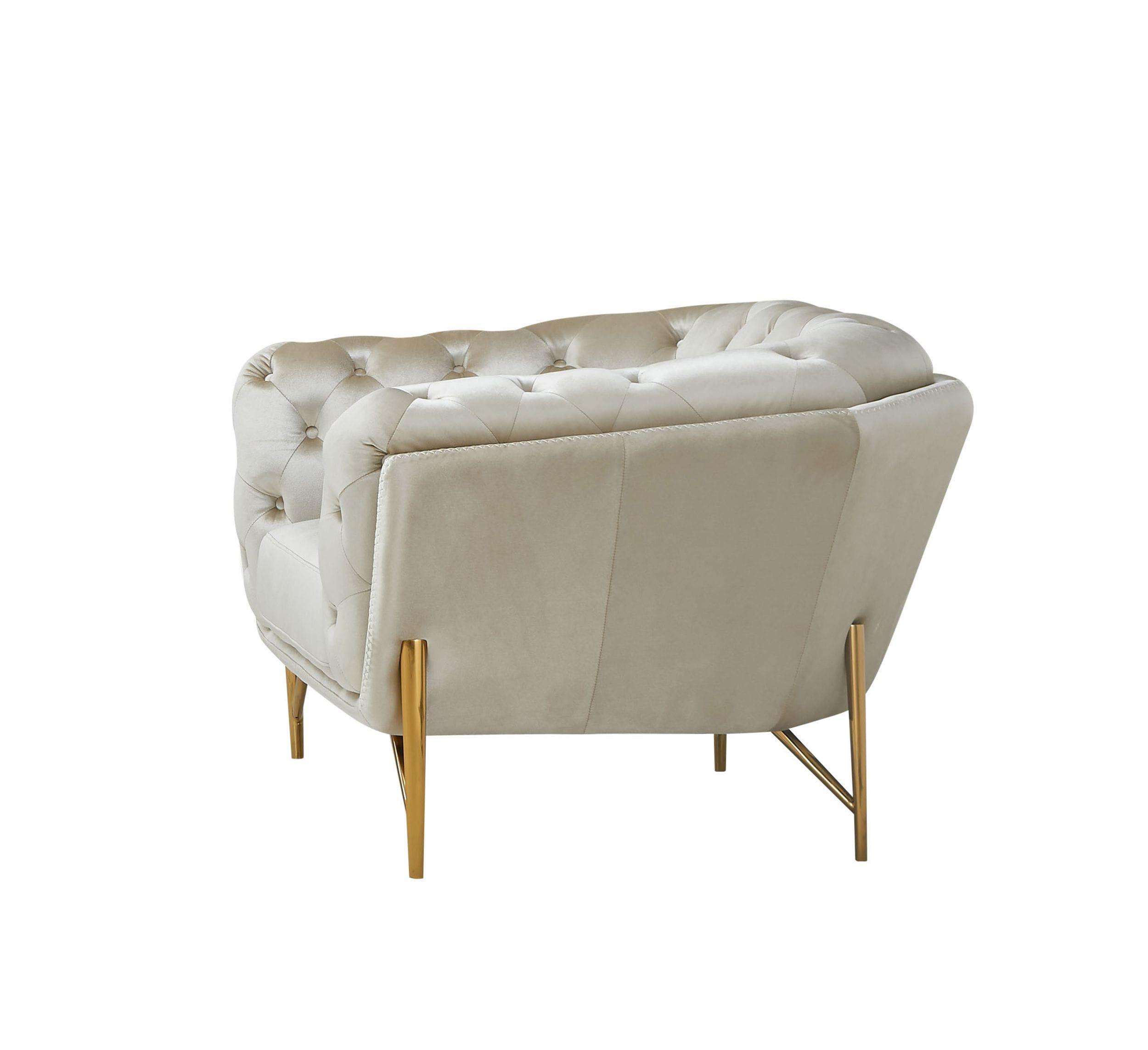 

    
 Order  Glam Beige Tufted Velvet Sofa Set 3Pcs Divani Casa Stella VIG Contemporary

