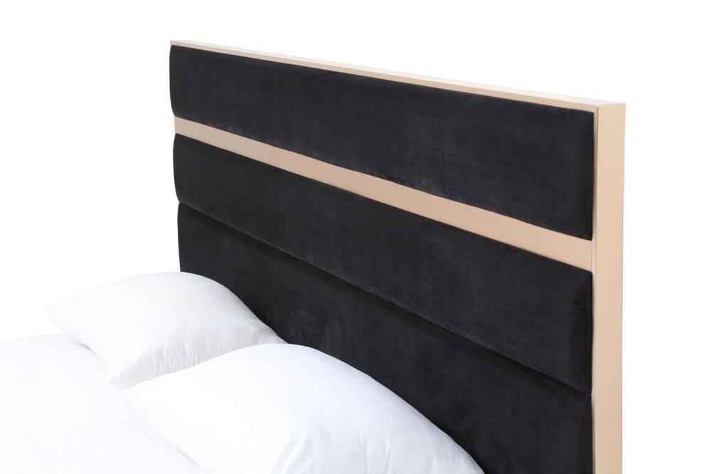 

    
VIG Furniture Cartier Panel Bedroom Set Black VGVCCARTIER-SET-Q-6pcs
