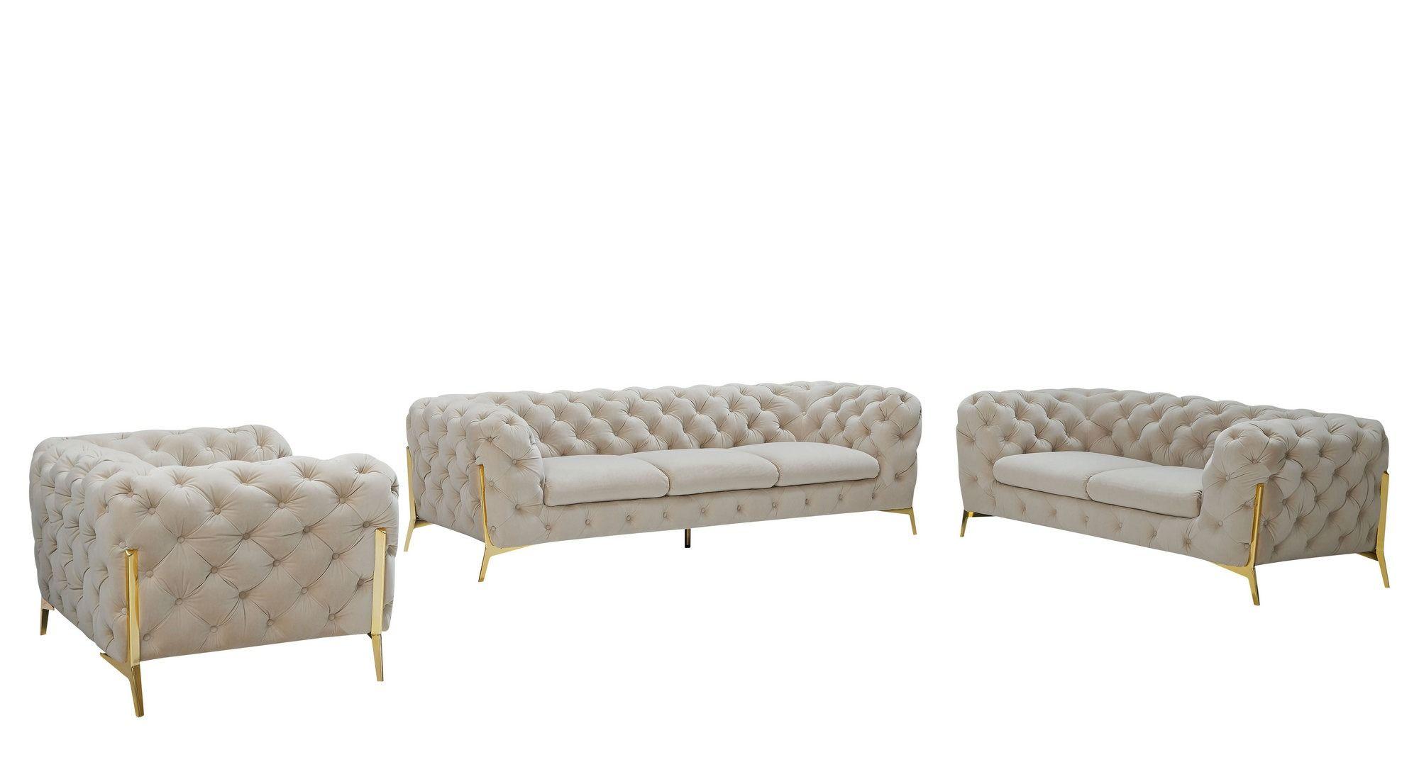 

    
GKNK8520-BEI-CH-Set-2 Glam Beige Velvet Tufted Chair Set 2 Divani Casa Quincey VIG Contemporary Modern
