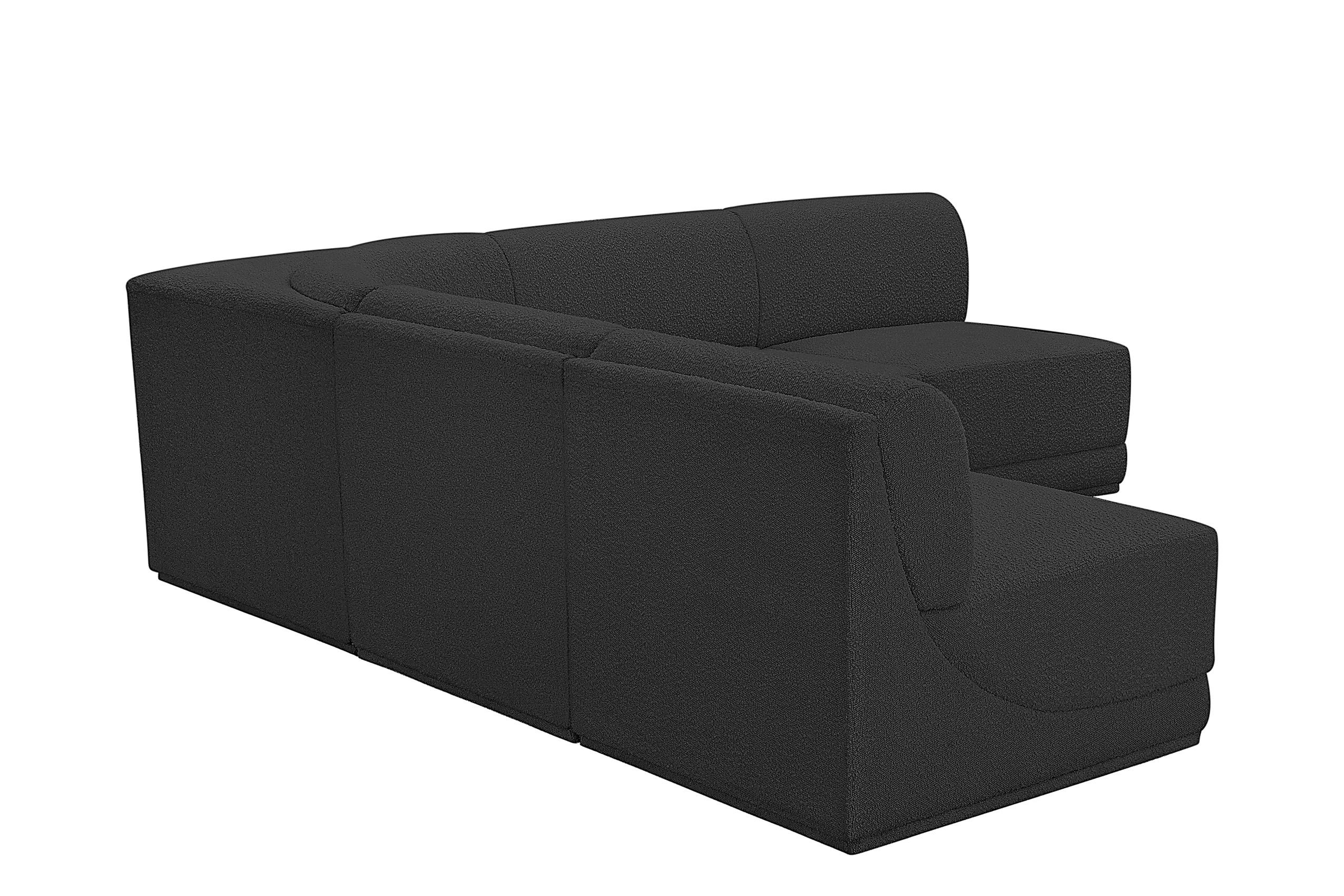 

    
118Black-Sec5C Meridian Furniture Modular Sectional
