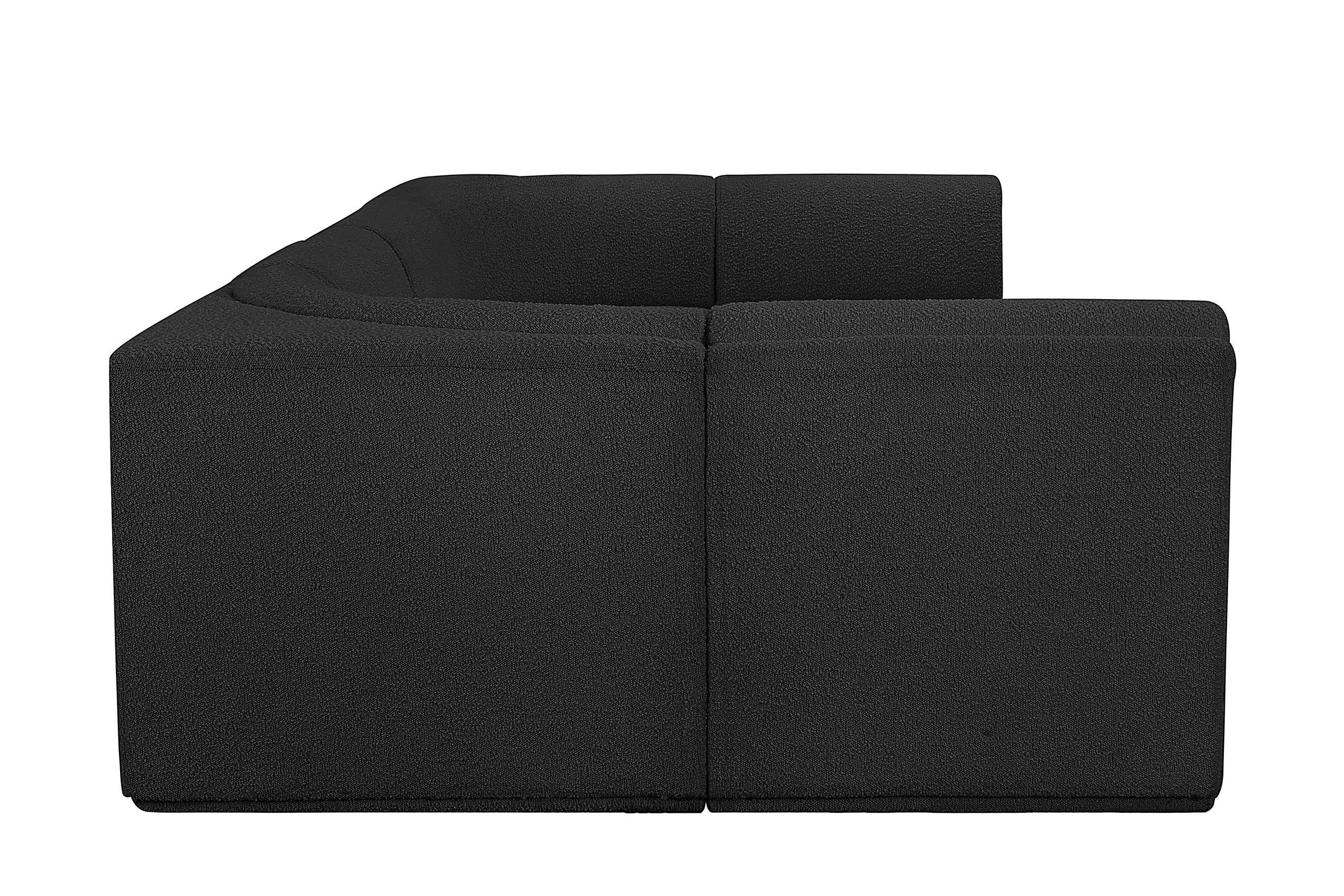 

    
118Black-Sec6B Meridian Furniture Modular Sectional
