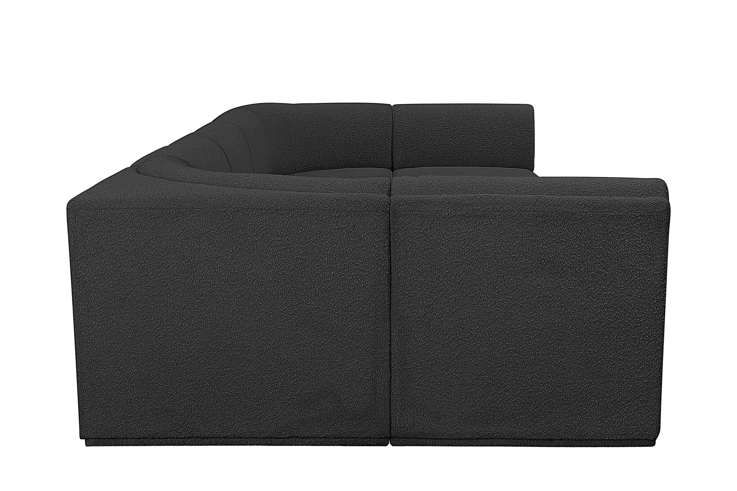 

        
Meridian Furniture Ollie 118Black-Sec7A Modular Sectional Black Boucle 094308305875

