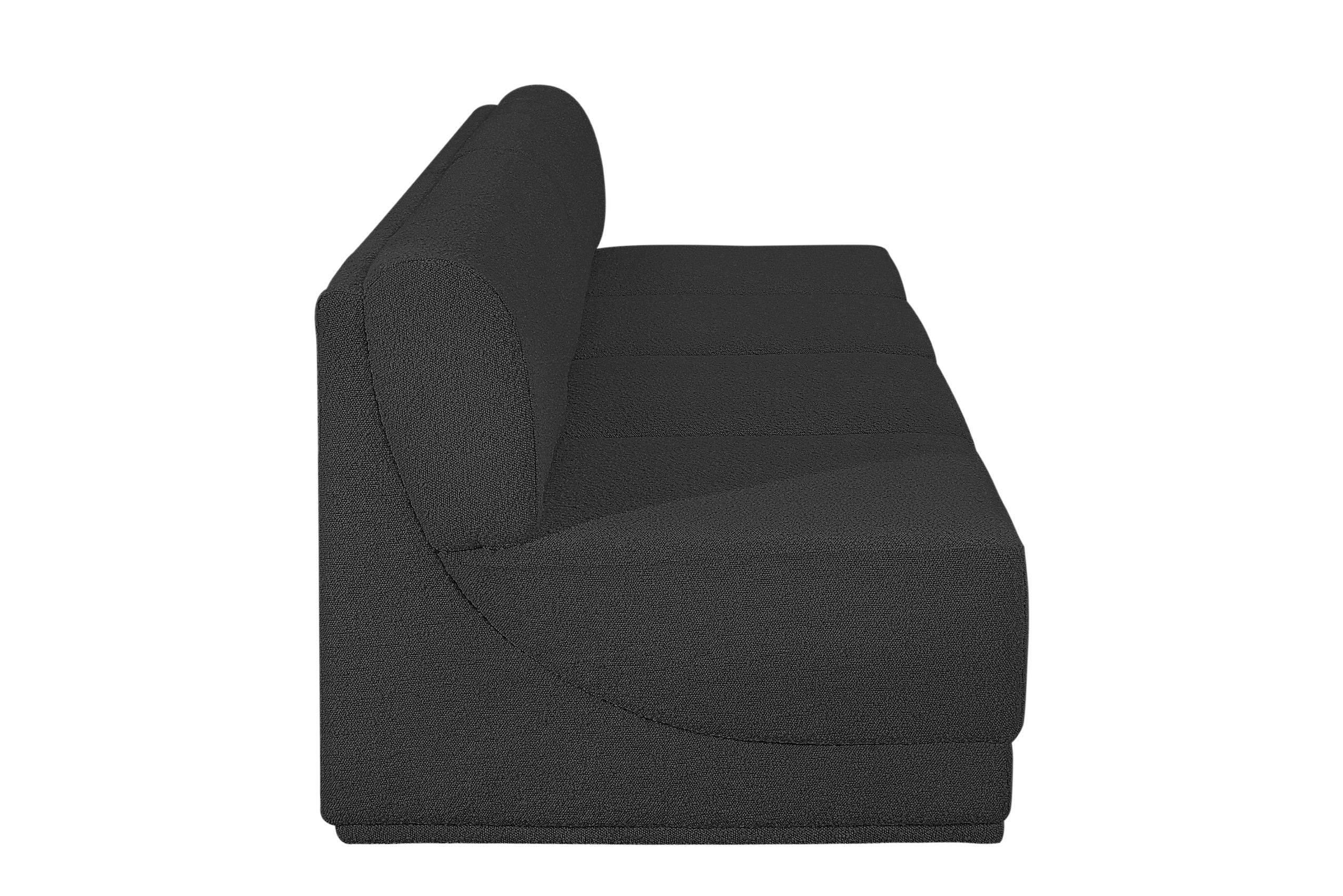 

    
118Black-S120 Meridian Furniture Modular Sofa
