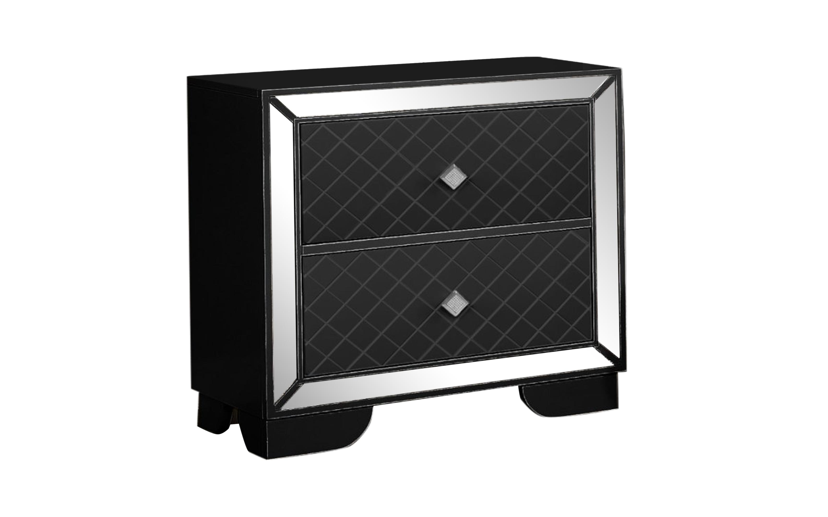

    
Galaxy Home Furniture MADISON Panel Bedroom Set Black GHF-808857576620
