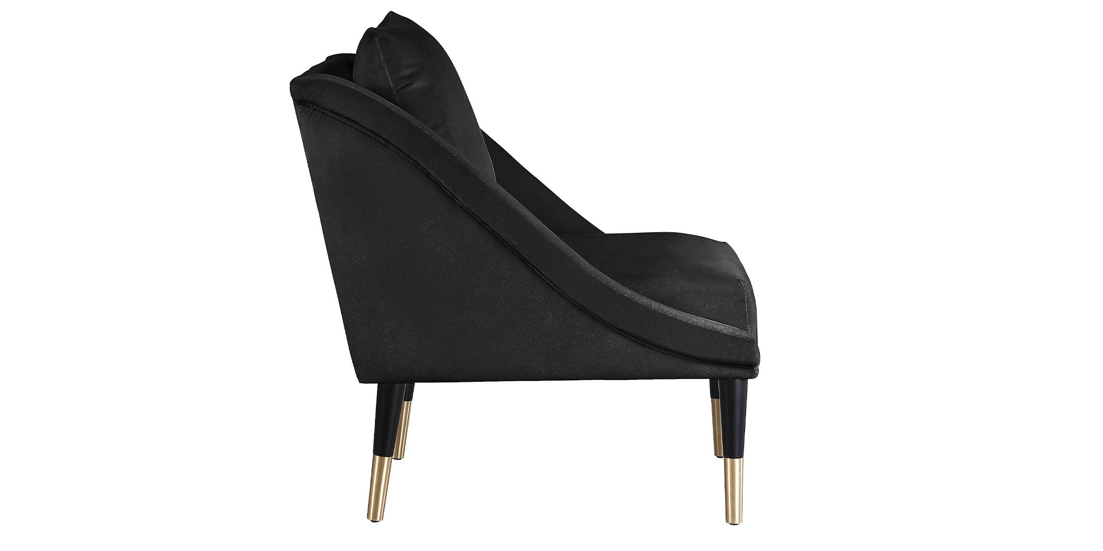 

        
Meridian Furniture ELEGANTE 517Black-C Accent Chair Black Velvet 094308250014

