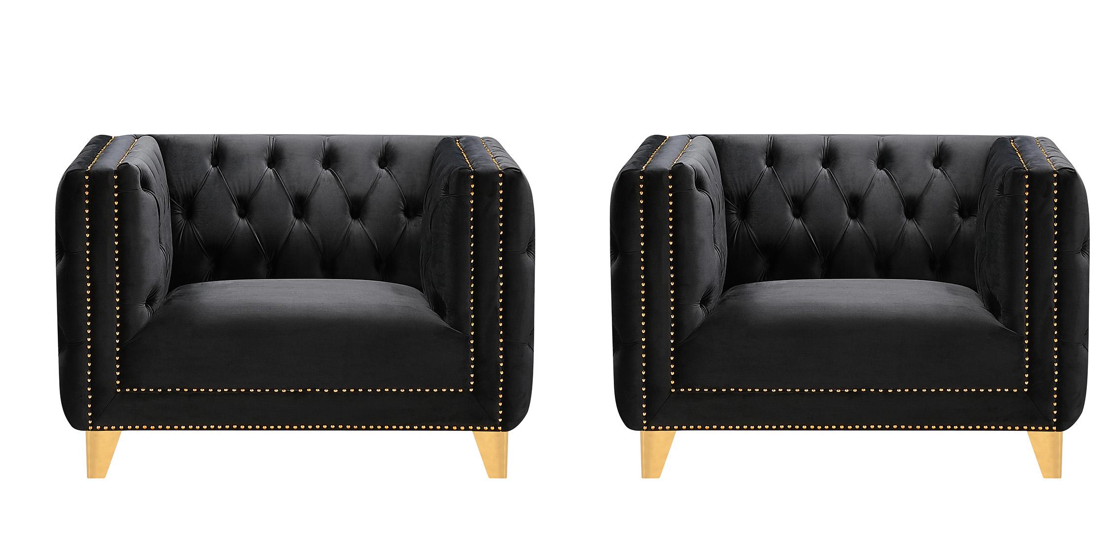 

    
Meridian Furniture MICHELLE 652Black-C Arm Chair Set Black 652Black-C-Set-2
