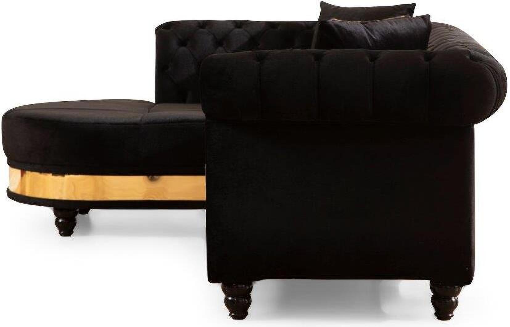 

    
JULIA-BK Galaxy Home Furniture Sectional Sofa
